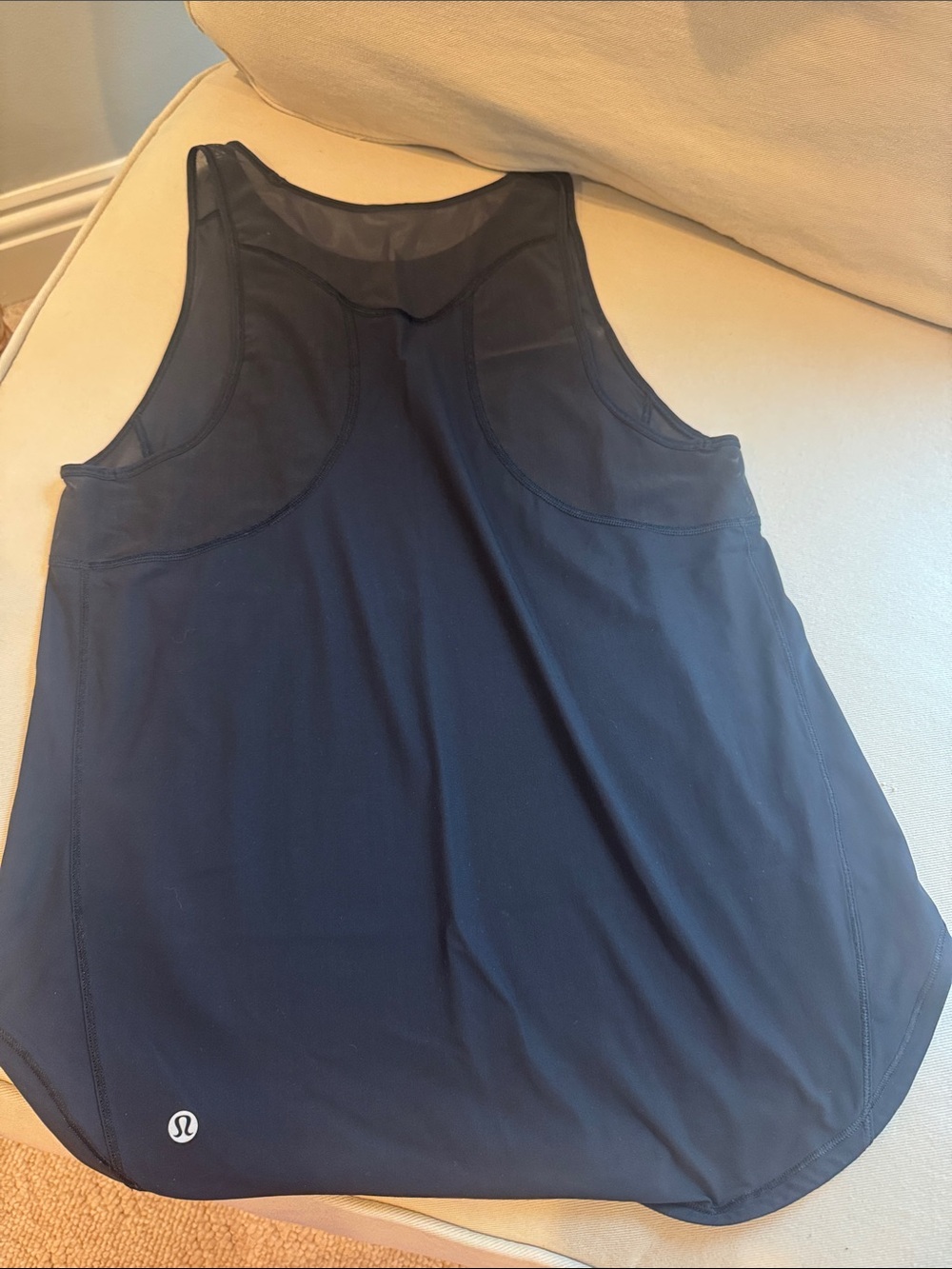 lululemon athletica black Racerback Tank Top
